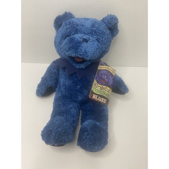 Grateful Dead Blues Blue 12” Plush Teddy Bear Liquid Blue...